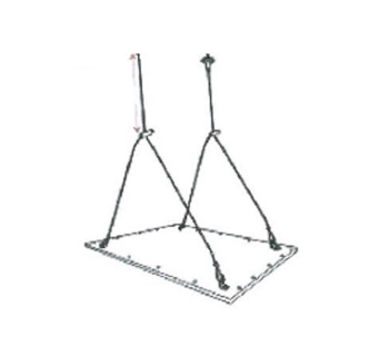 4 ponton függesztő sodronyszett - LACC-CLFIXHA-4M6X6